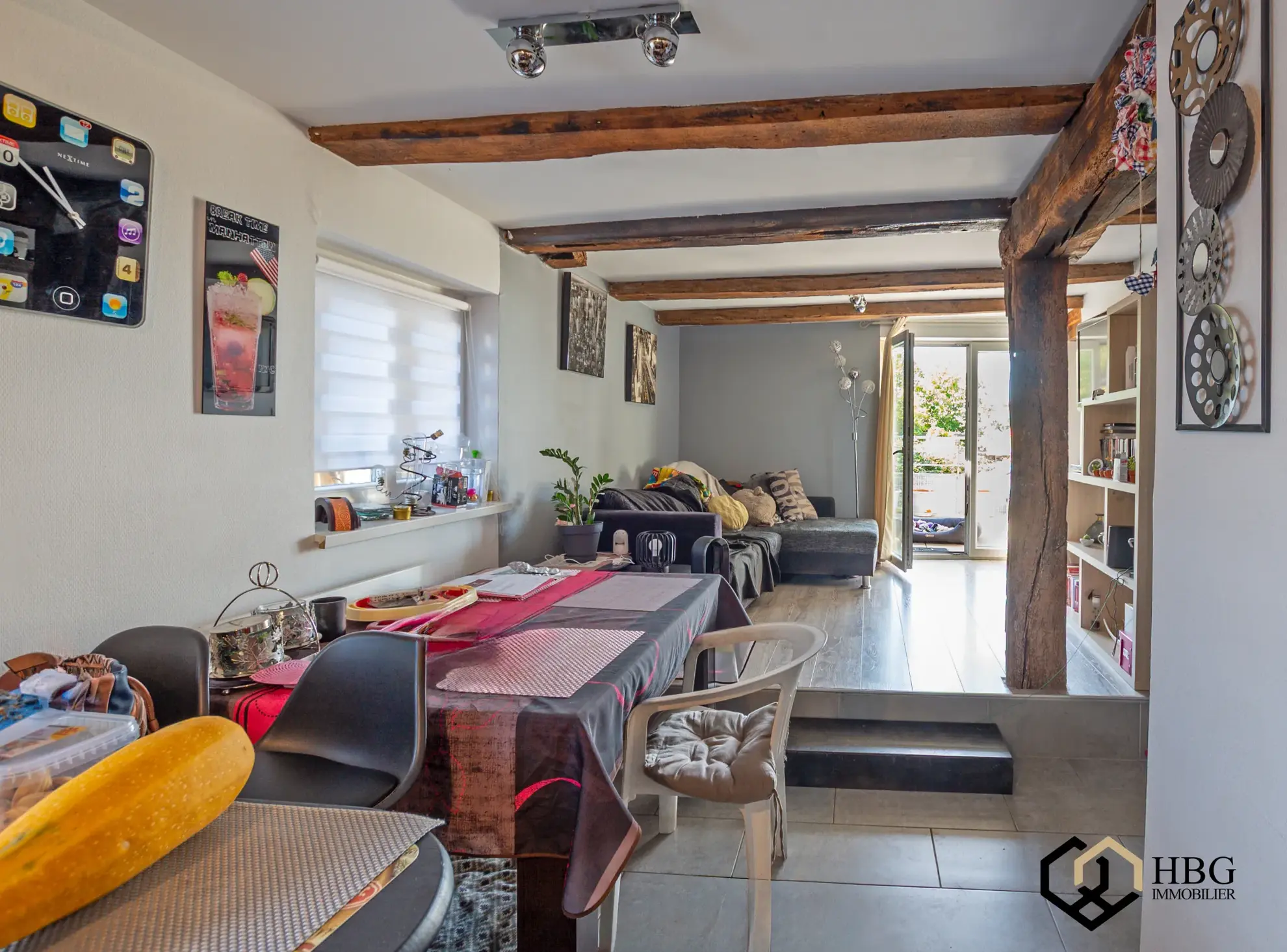 Investissement immobilier à Surbourg - T3 avec bail en cours et terrasse 