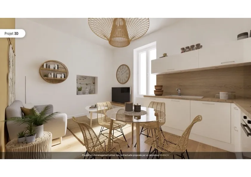 Appartement T3 rénové au cœur de Saint-Malo, proche gare et plage 