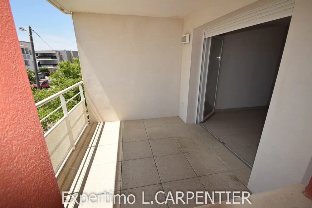 Appartement T2 à Frontignan avec terrasse et parking privé - Résidence sécurisée 