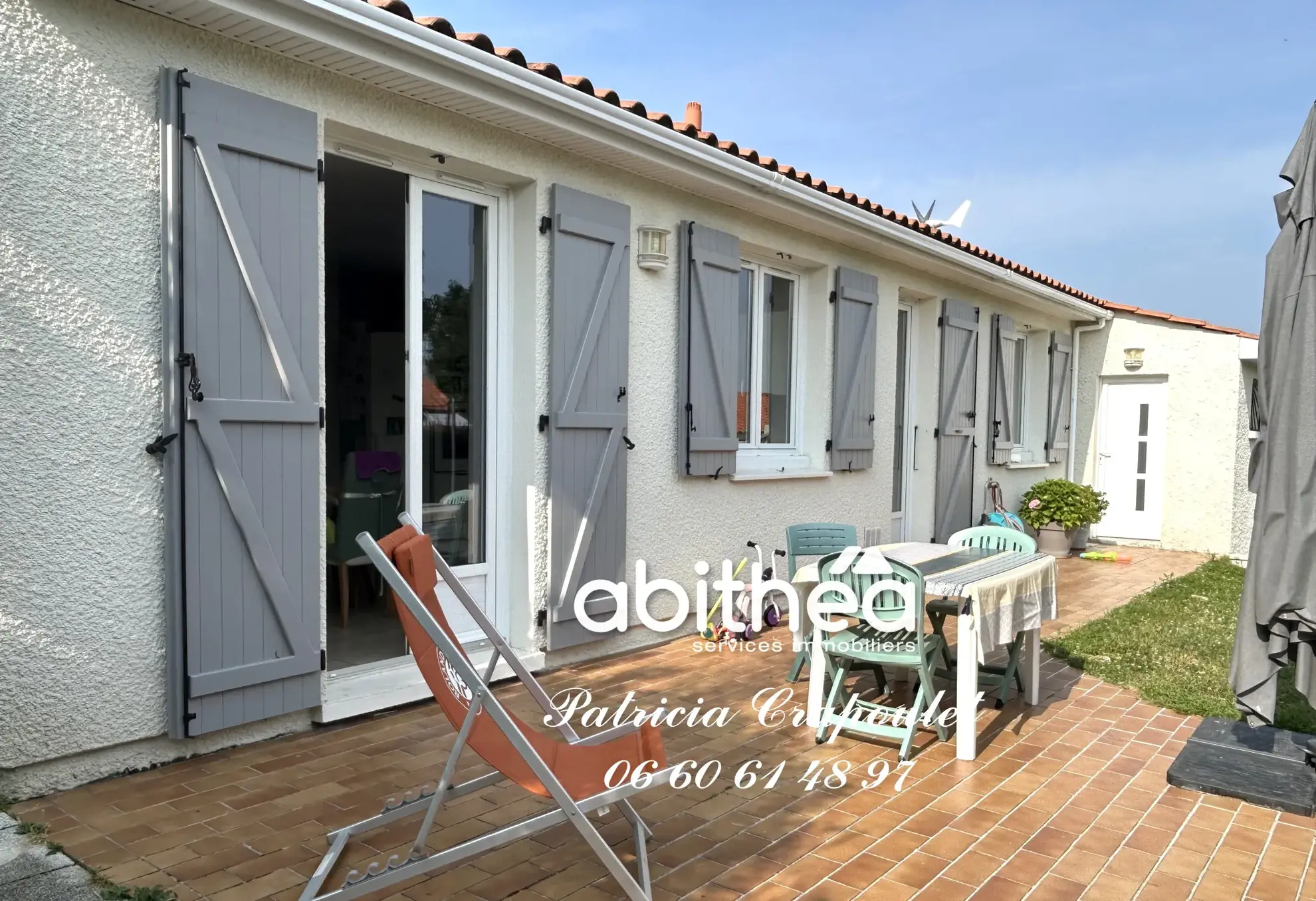 Maison plain-pied à Puymoyen avec jardin et garage - 88 m²