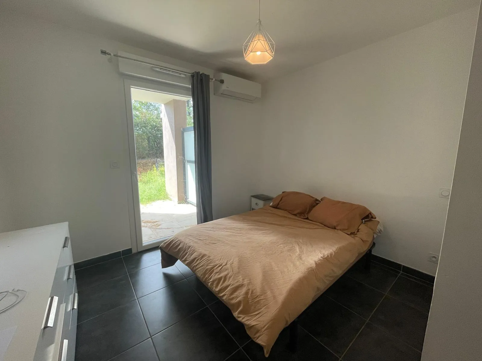 Appartement lumineux 1 chambre avec jardin à Vescovato 