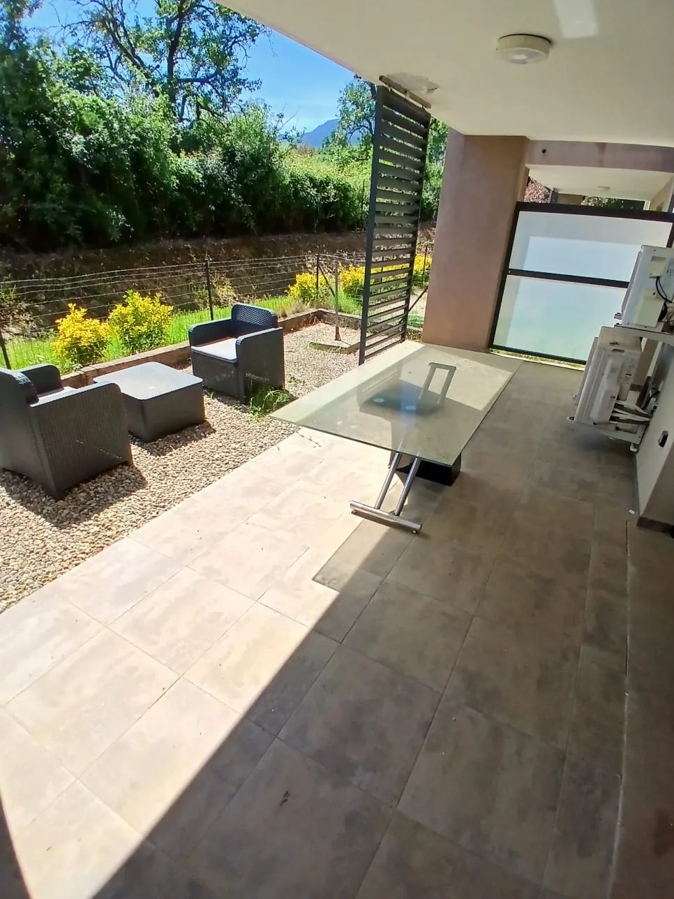 Appartement lumineux 1 chambre avec jardin à Vescovato 