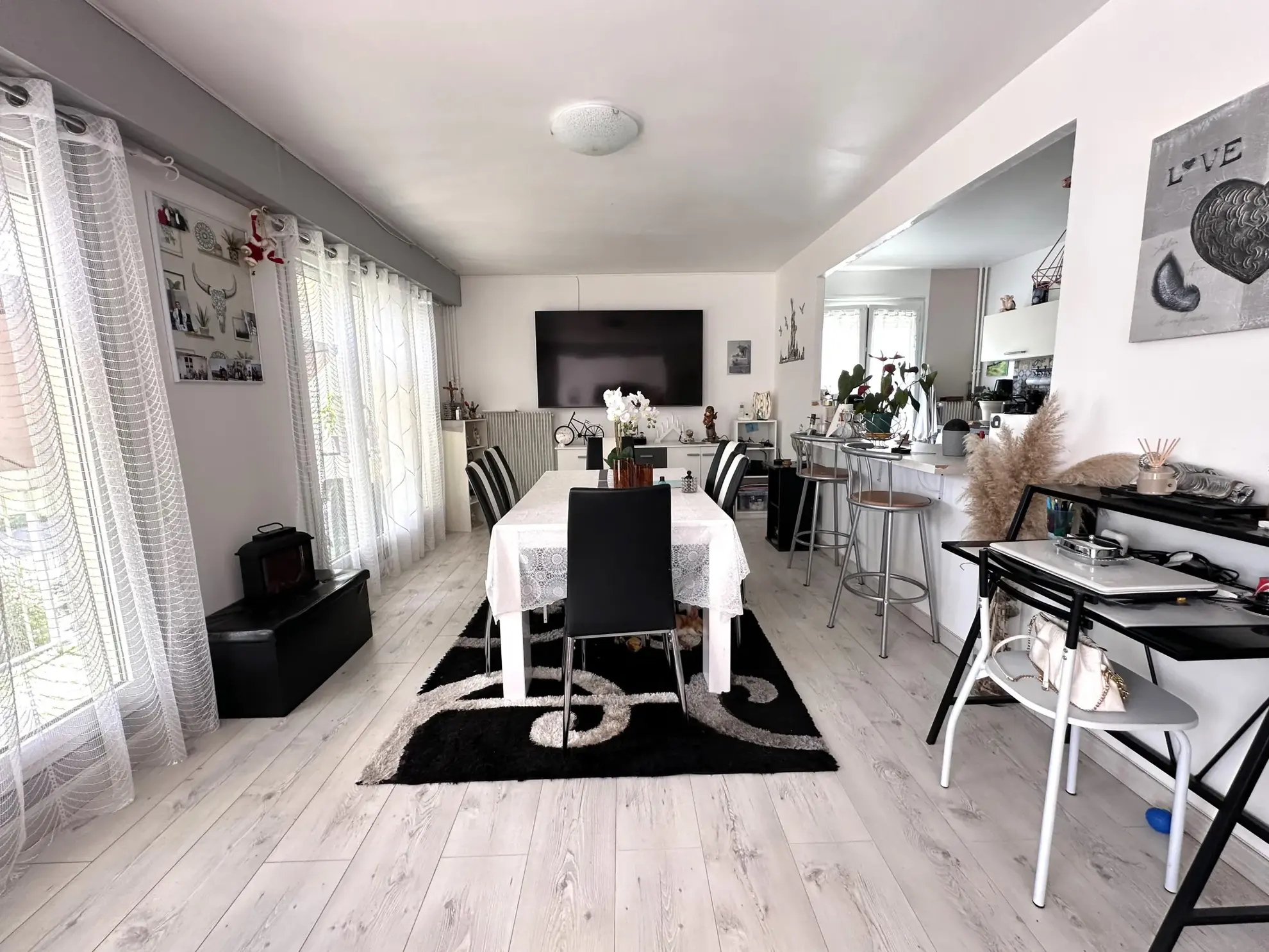 Bel appartement 3 pièces lumineux à Chartres de 80 m2 