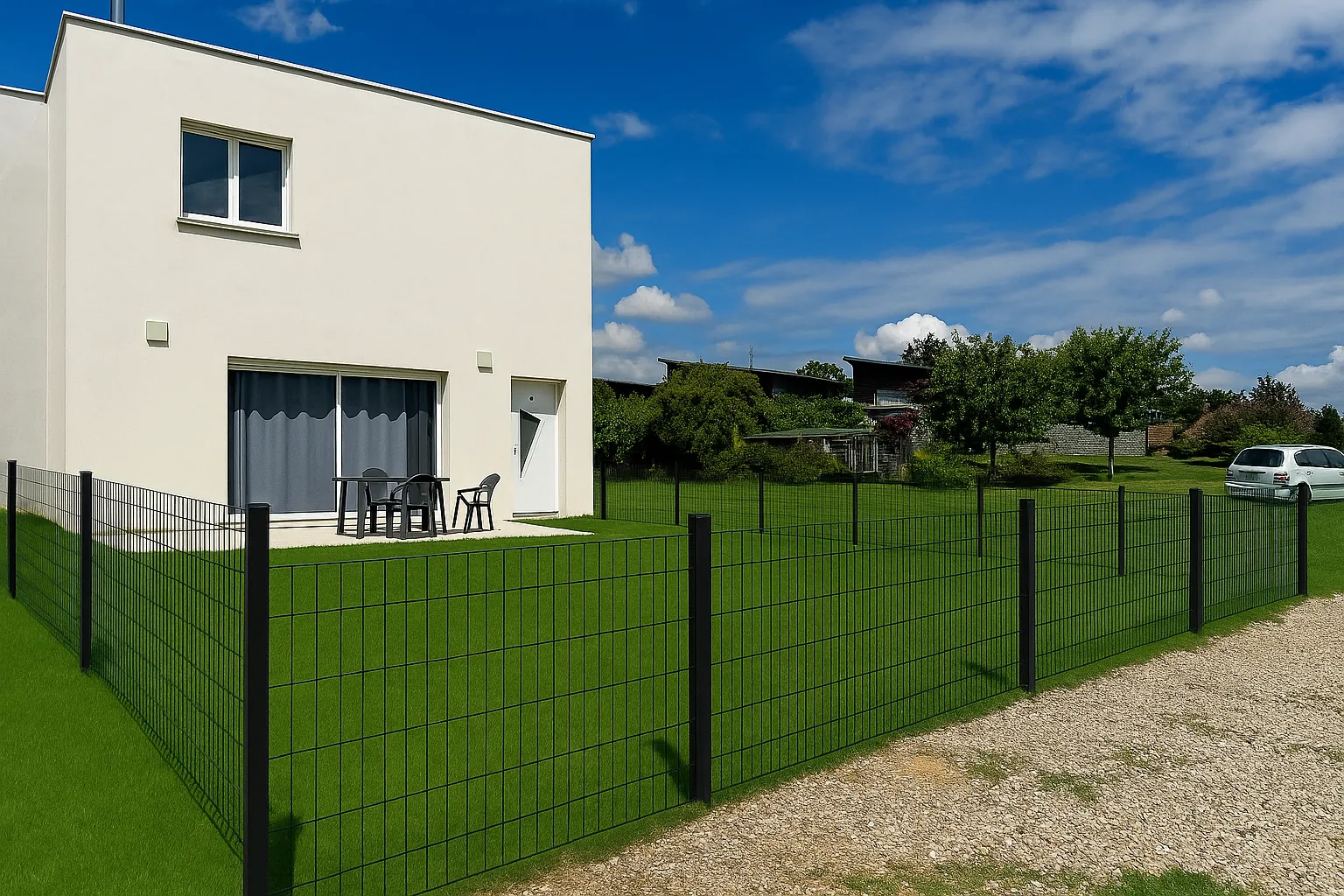 Maison lumineuse avec jardin et vue dégagée à Saint-Jean-de-Thurigneux 