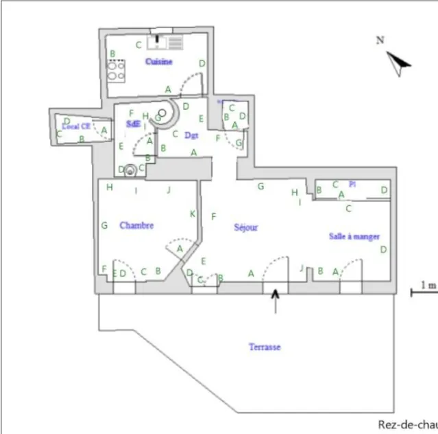 Appartement T2 en rez-de-chaussée avec terrasse et parking à Six Fours les plages 
