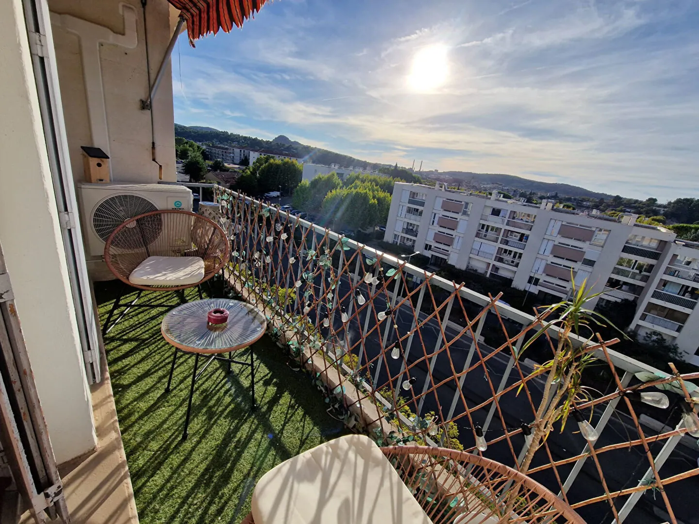 Bel appartement 3 pièces avec balcon, cave à Gardanne 