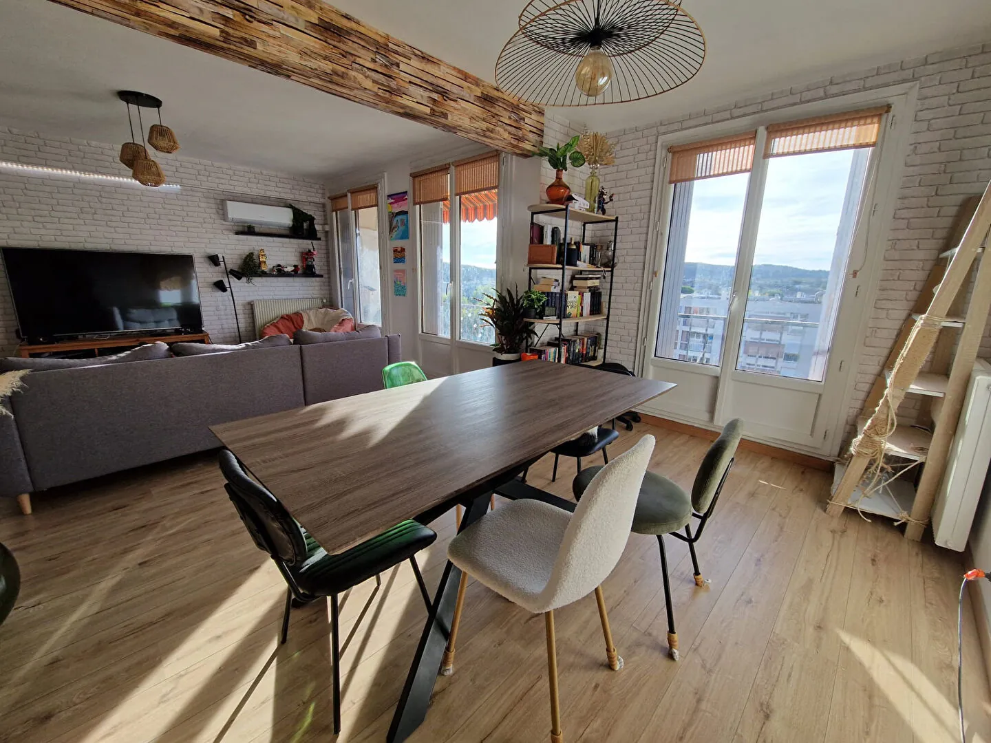 Bel appartement 3 pièces avec balcon, cave à Gardanne 