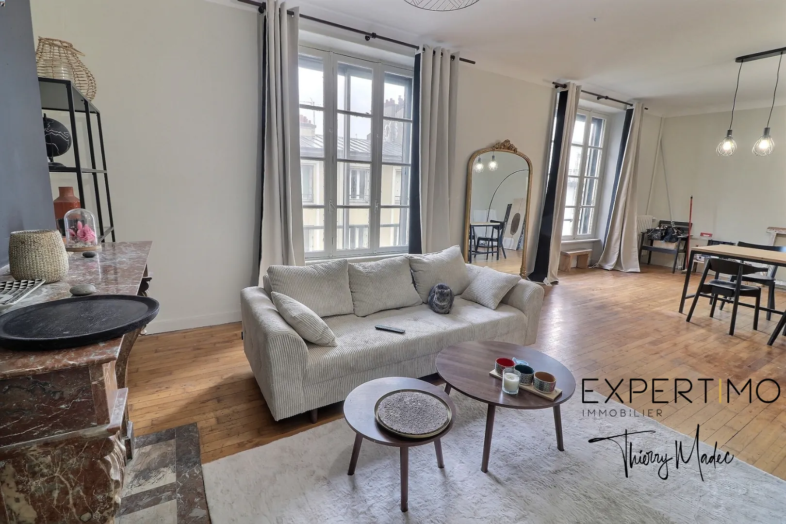 Appartement lumineux de 4 pièces de 107 m² à Siam, Brest - Dernier étage