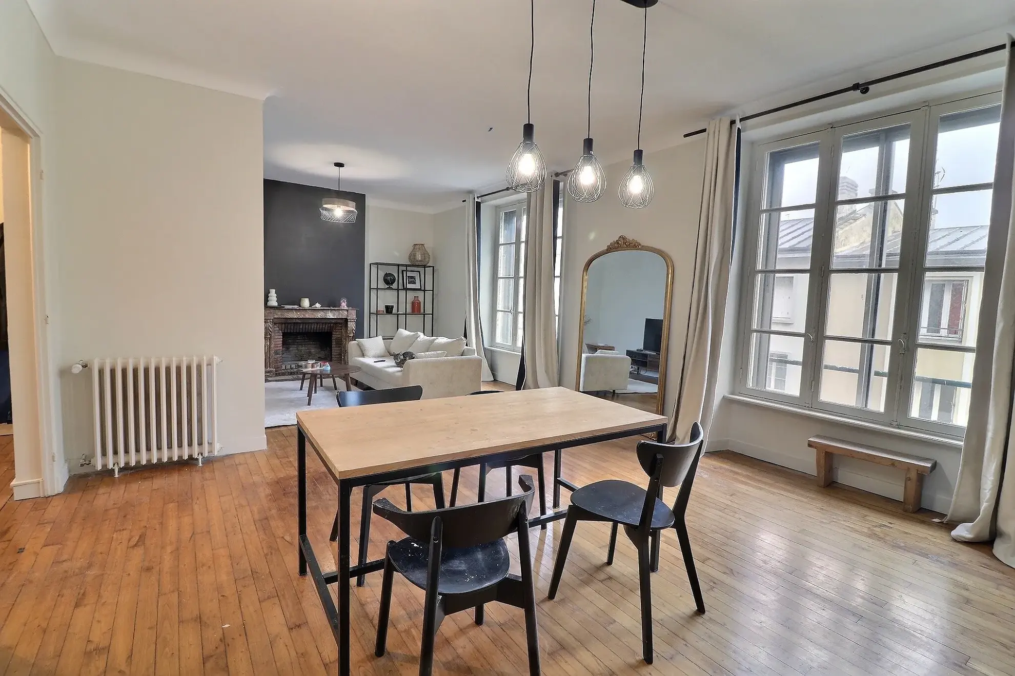 Appartement lumineux de 4 pièces de 107 m² à Siam, Brest - Dernier étage 