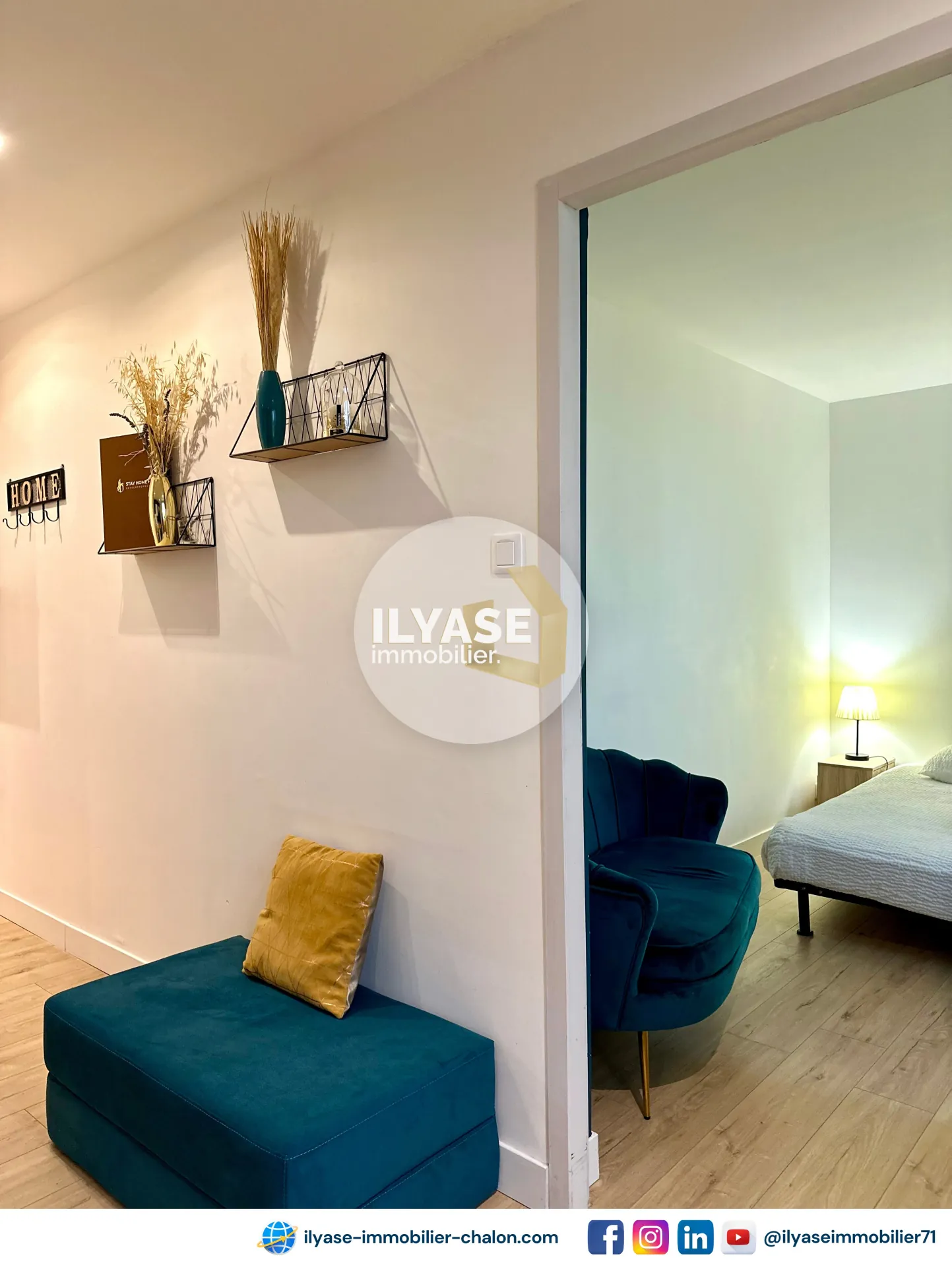 Appartement T2 meublé de 31 m² à Chalon-sur-Saône, investissement idéal 