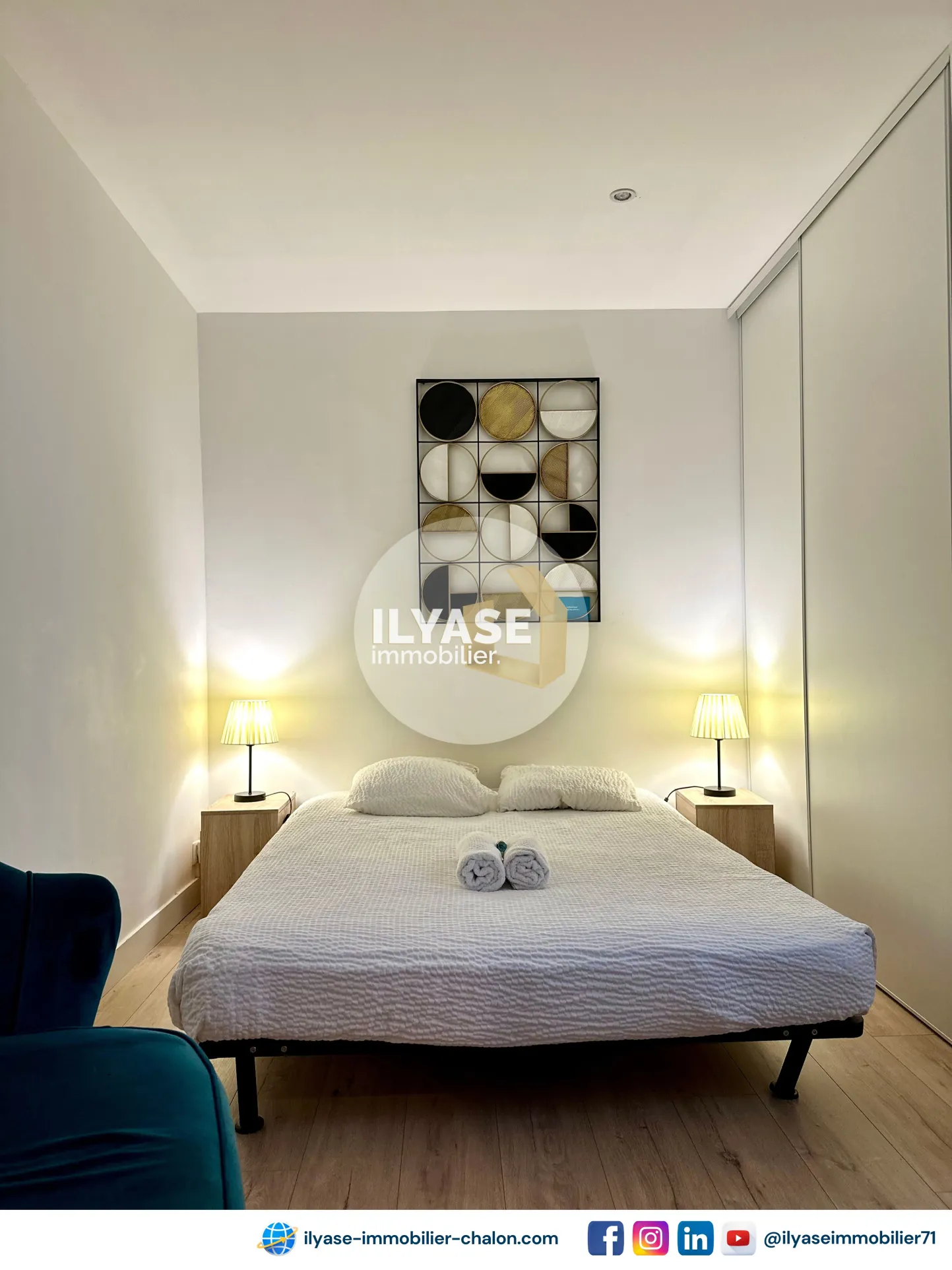 Appartement T2 meublé de 31 m² à Chalon-sur-Saône, investissement idéal 