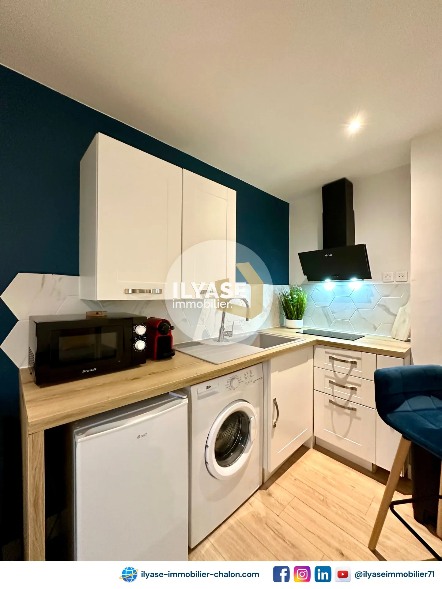 Appartement T2 meublé de 31 m² à Chalon-sur-Saône, investissement idéal 