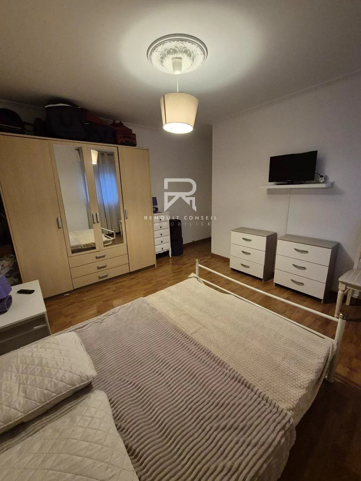 Appartement 2 chambres en rez-de-chaussée à Sotteville-lès-Rouen avec vue dégagée 