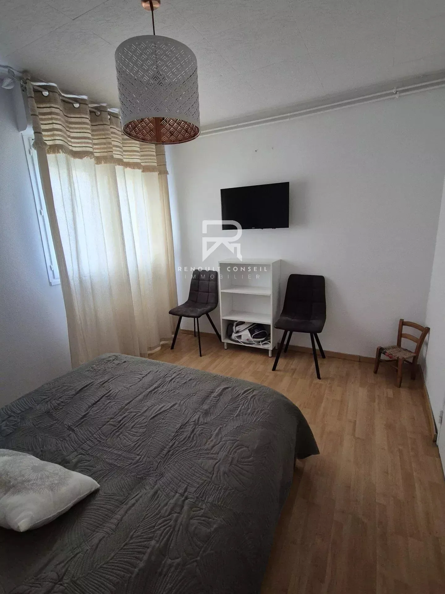 Appartement 2 chambres en rez-de-chaussée à Sotteville-lès-Rouen avec vue dégagée 