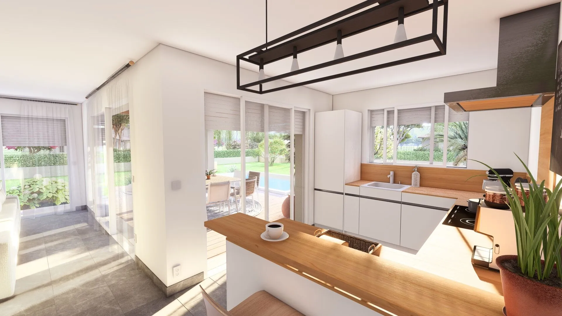 Maison neuve 3 chambres à Castets – Construction personnalisée et moderne 
