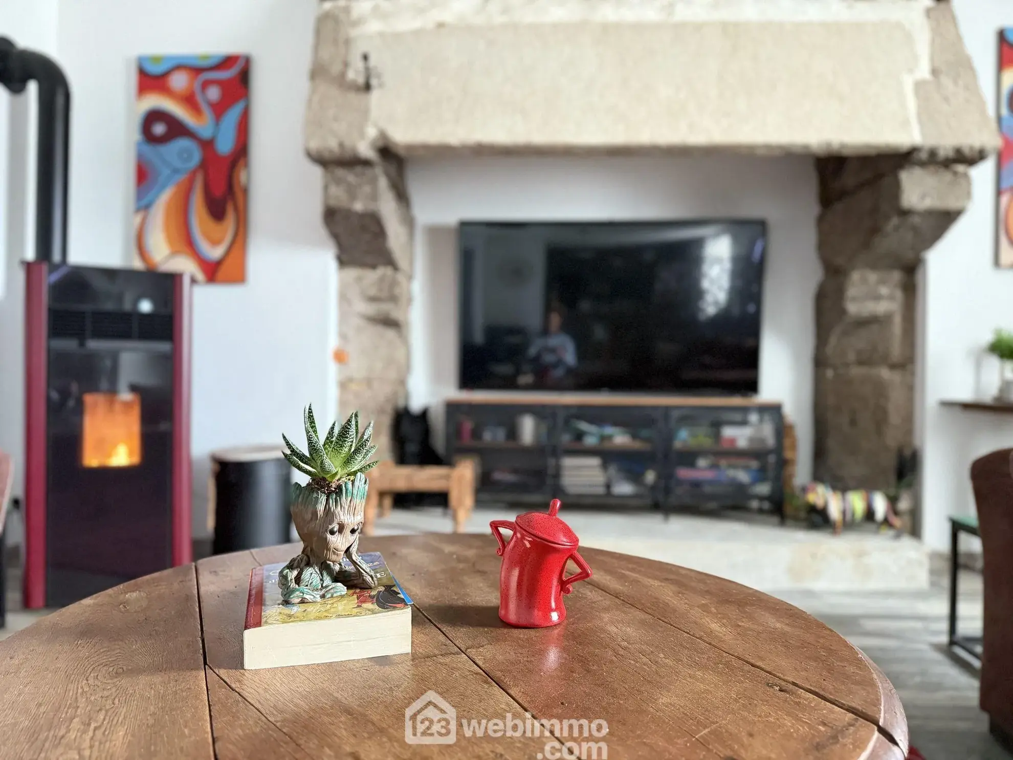 Maison rénovée de 124 m² à Plouégat-Moysan proche plages 