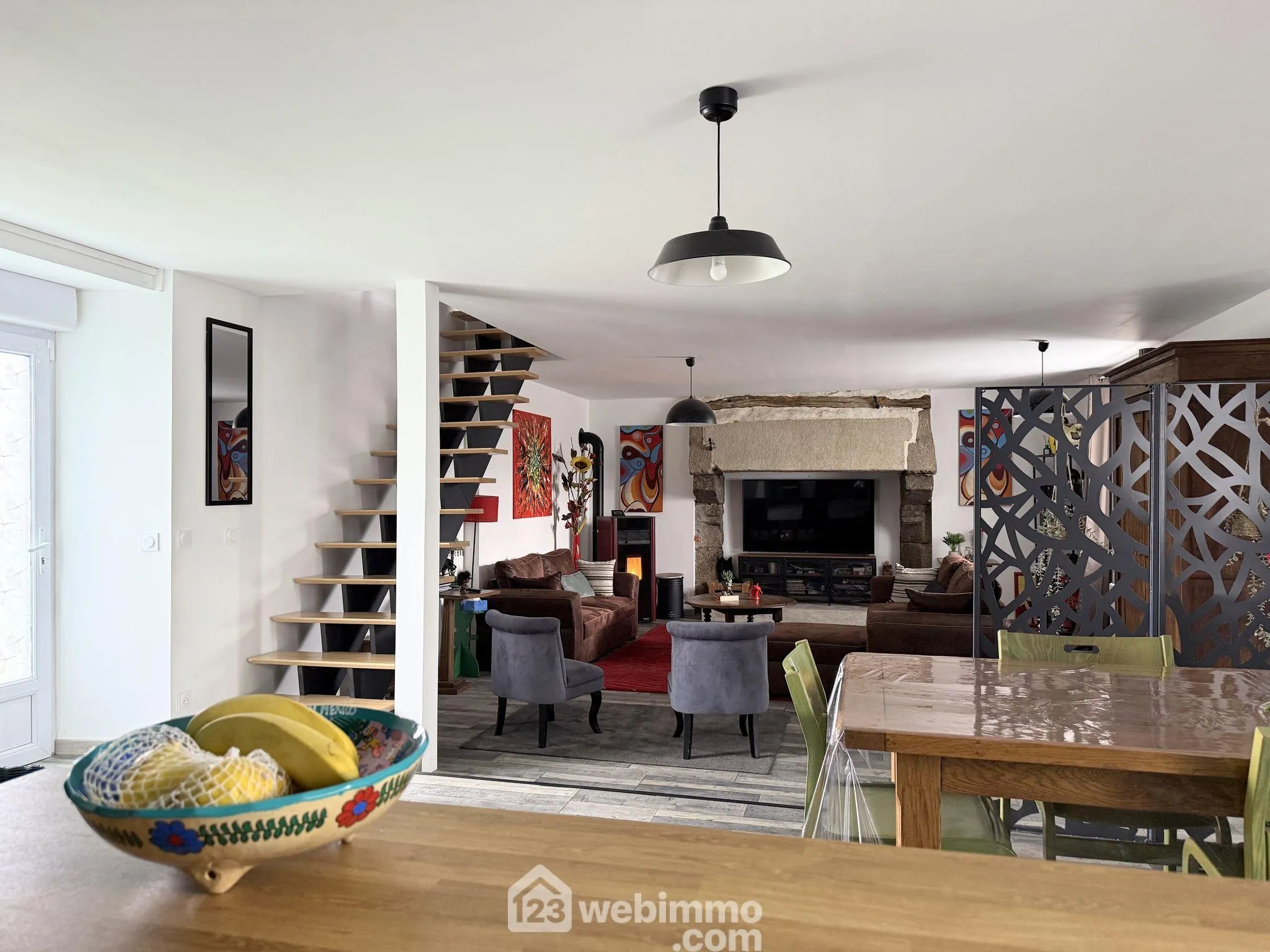 Maison rénovée de 124 m² à Plouégat-Moysan proche plages 