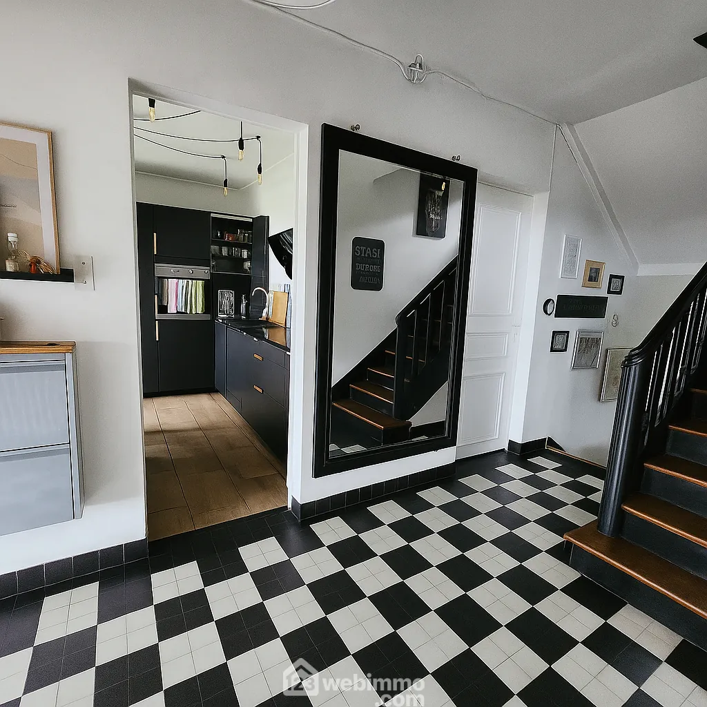 Maison à vendre de 108m² à Plouaret, proche gare et commerces 