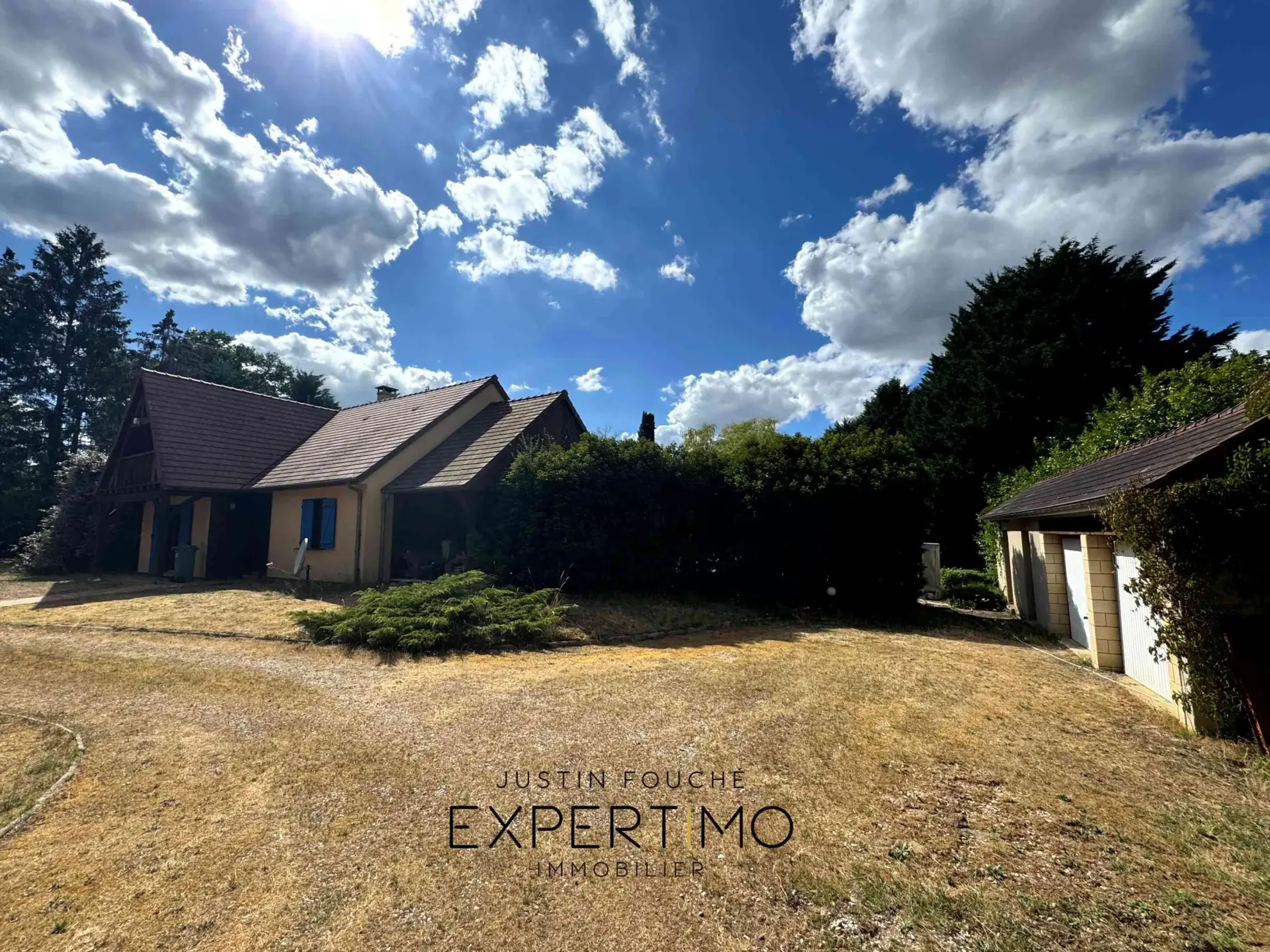 Maison avec piscine, étang et dépendance à Connerre, 131 m² 