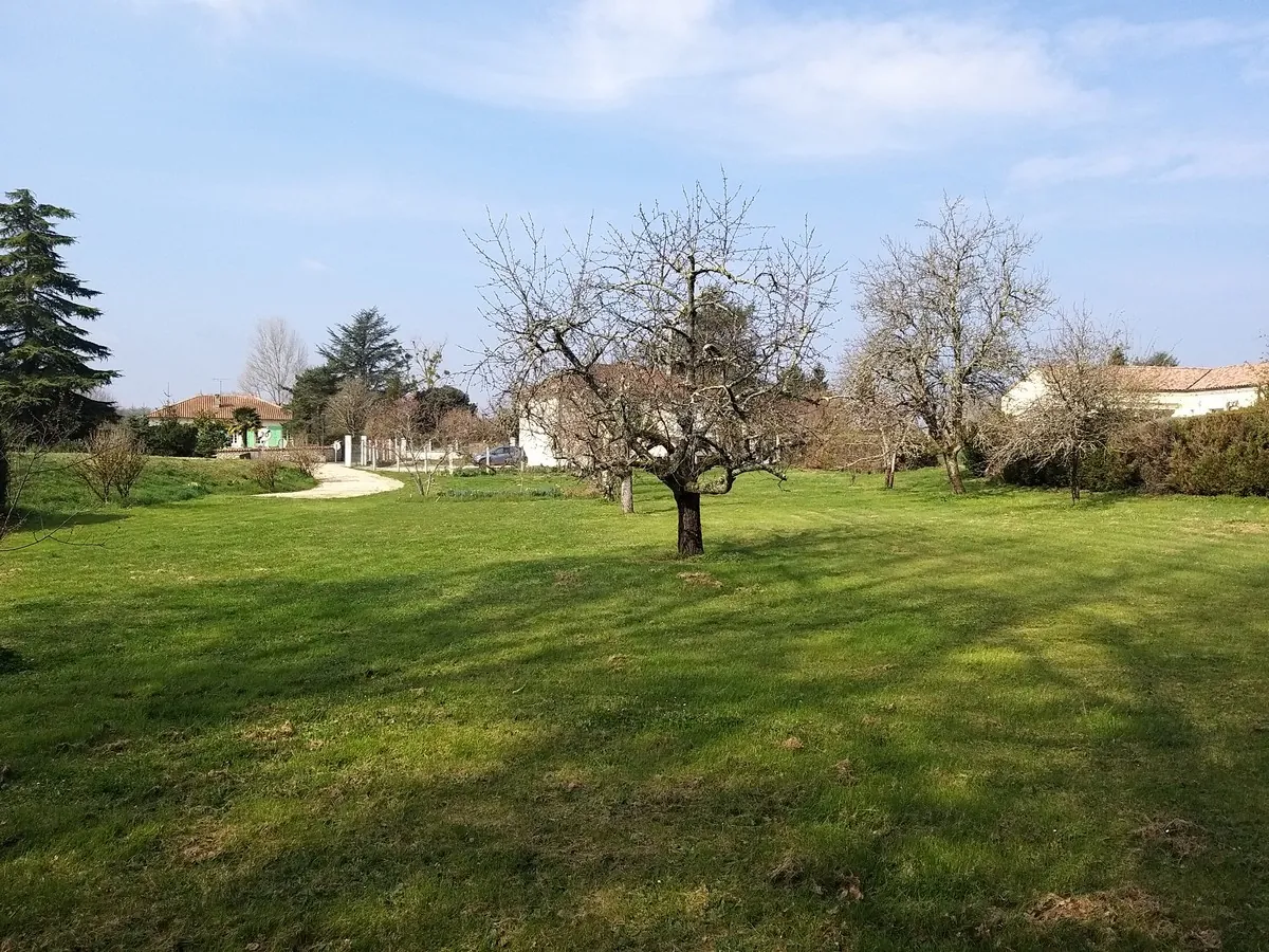 Terrain constructible de 2200 m² à Pranzac, proche La Rochefoucauld 