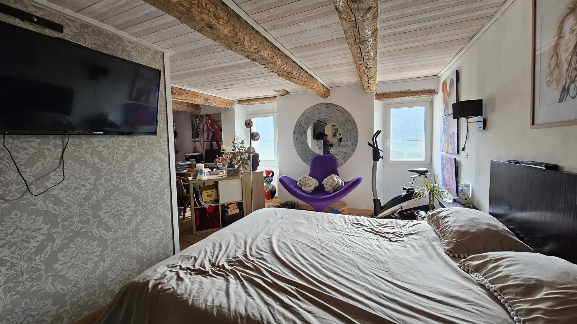 Charmante maison de village rénovée à Valderoure avec vue campagne - 100 m² 