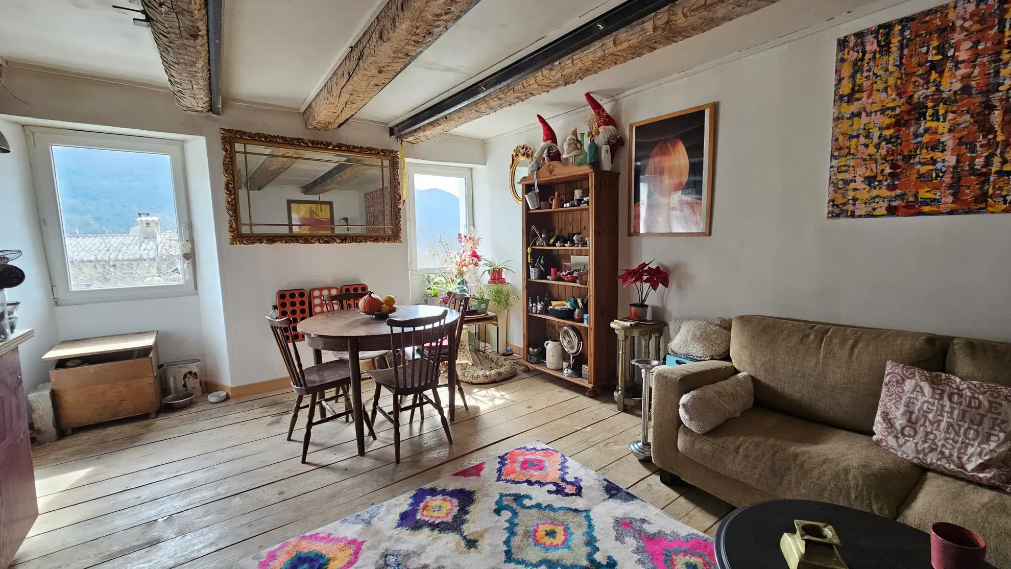 Charmante maison de village rénovée à Valderoure avec vue campagne - 100 m² 