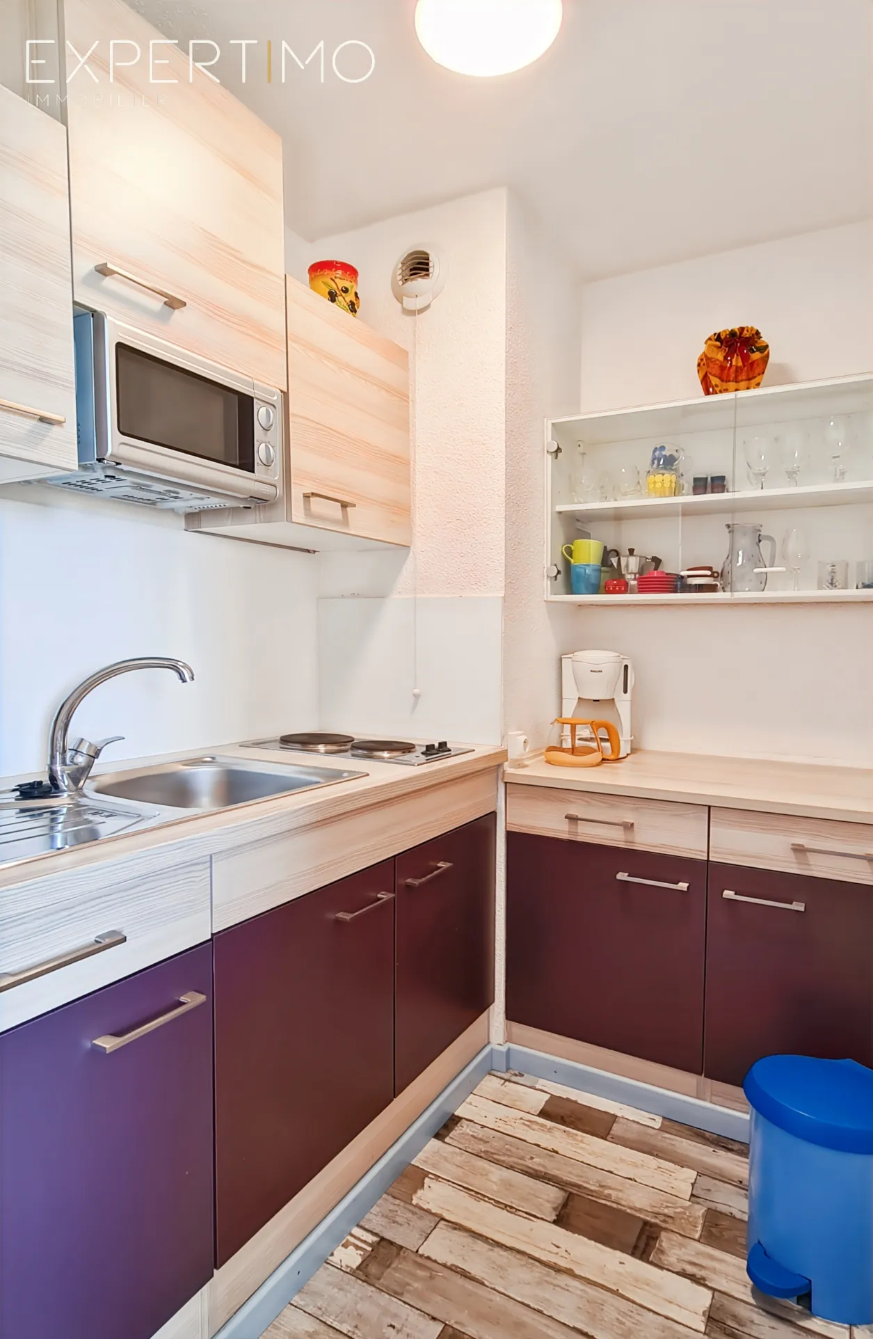 Appartement T2 avec terrasse dans résidence avec piscine à Le Grau du Roi 