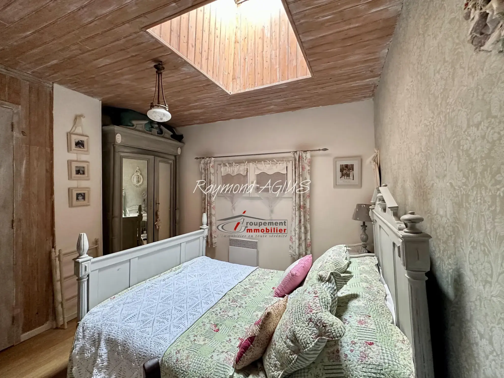 Maison de village à Eymet de 107 m² avec 2 chambres au cœur de la bastide 