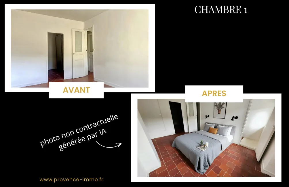 A vendre à Rians, maison de village de 68m² avec garage, charme provençal et potentiel à rafraîchir 