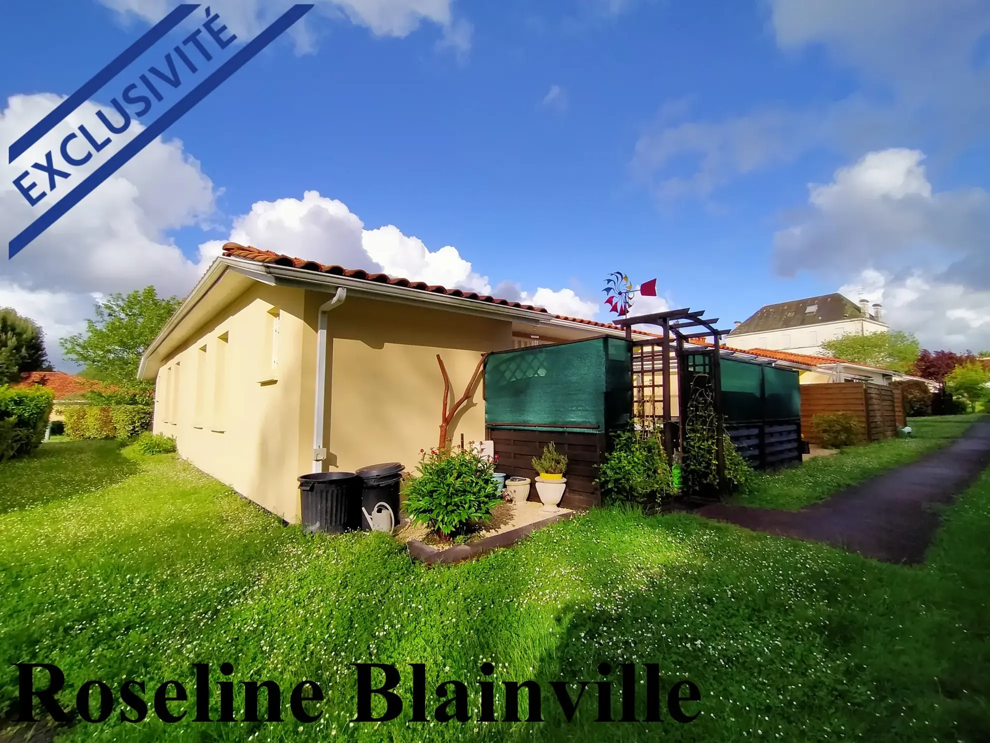 Maison T3 à Saujon : parfait pour senior ou investisseur avec garage et piscine 