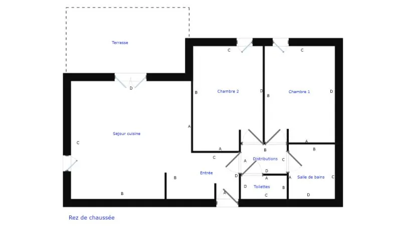 Appartement T3 avec terrasse et parking à Carcassonne - Confort de plain-pied 