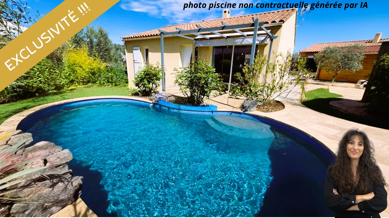 Maison de plain-pied de 84 m² avec vue exceptionnelle à Les Mées (04)