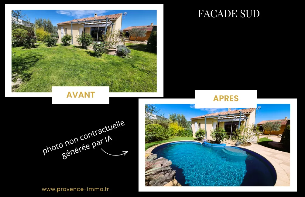 Maison de plain-pied de 84 m² avec vue exceptionnelle à Les Mées (04) 