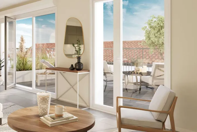 Appartement 4 pièces à Bordeaux avec balcon et parking, livraison 2025, prix réduit 