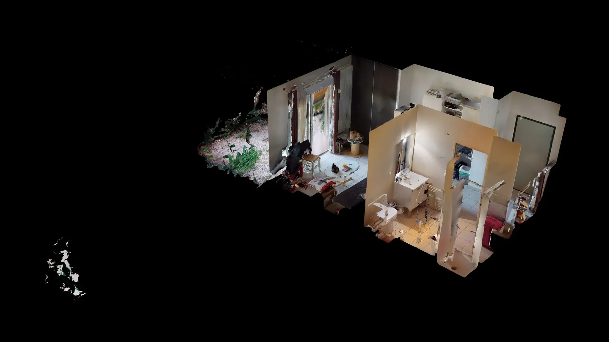 Studio de 23 m² en rez-de-jardin avec parking à Juvignac 