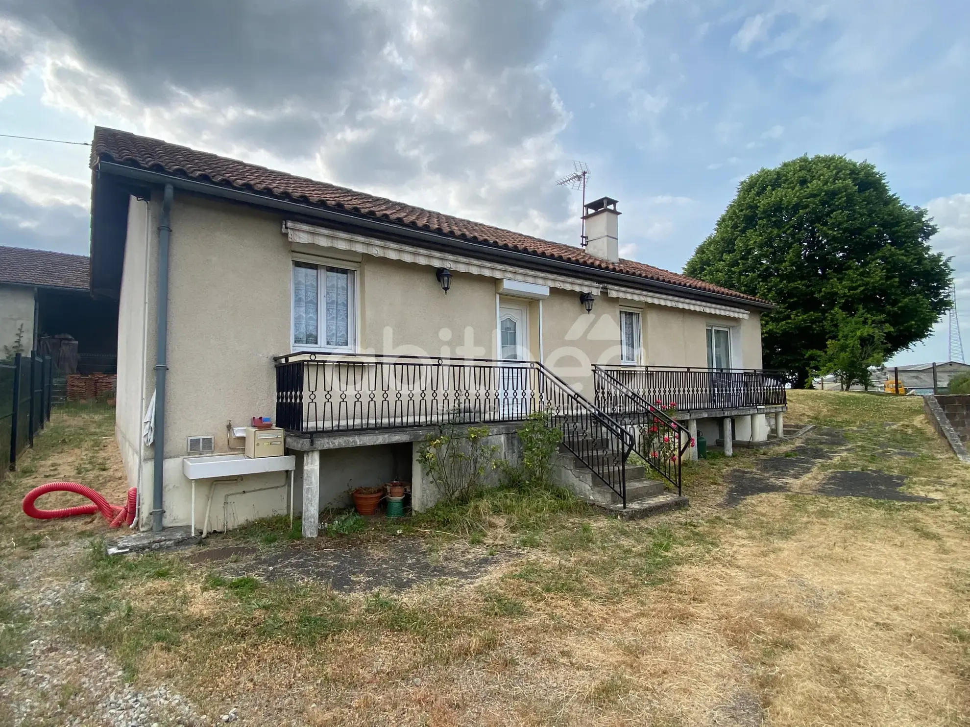 Maison de plain-pied à La Peruse – 88 m², 3 chambres, jardin, chauffage eco