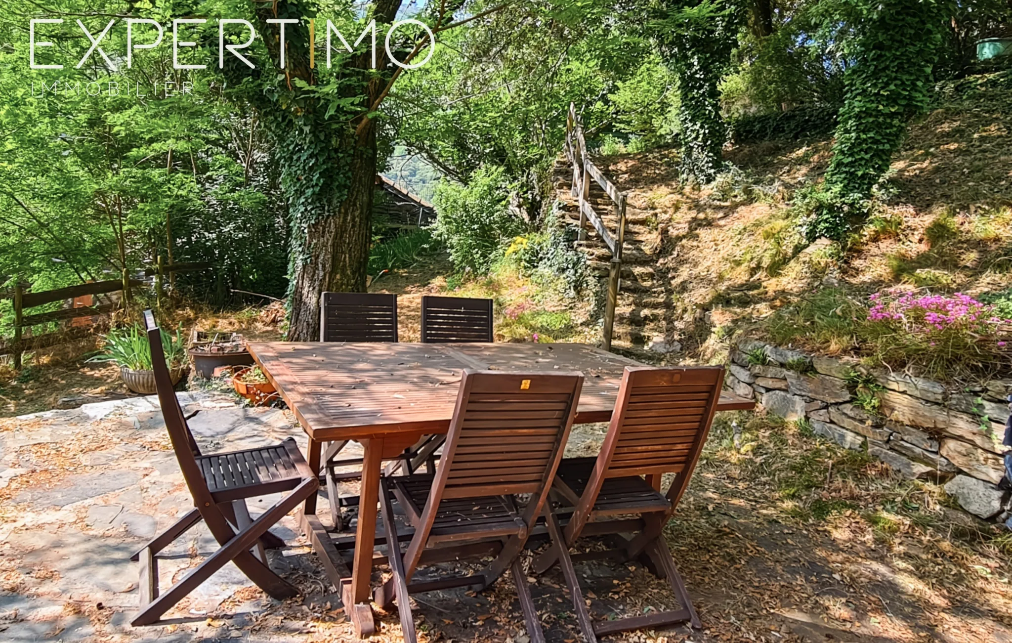 Charmante maison en pierres Cévenoles avec terrain de 1440 m2 à Saint André de Valborgne 