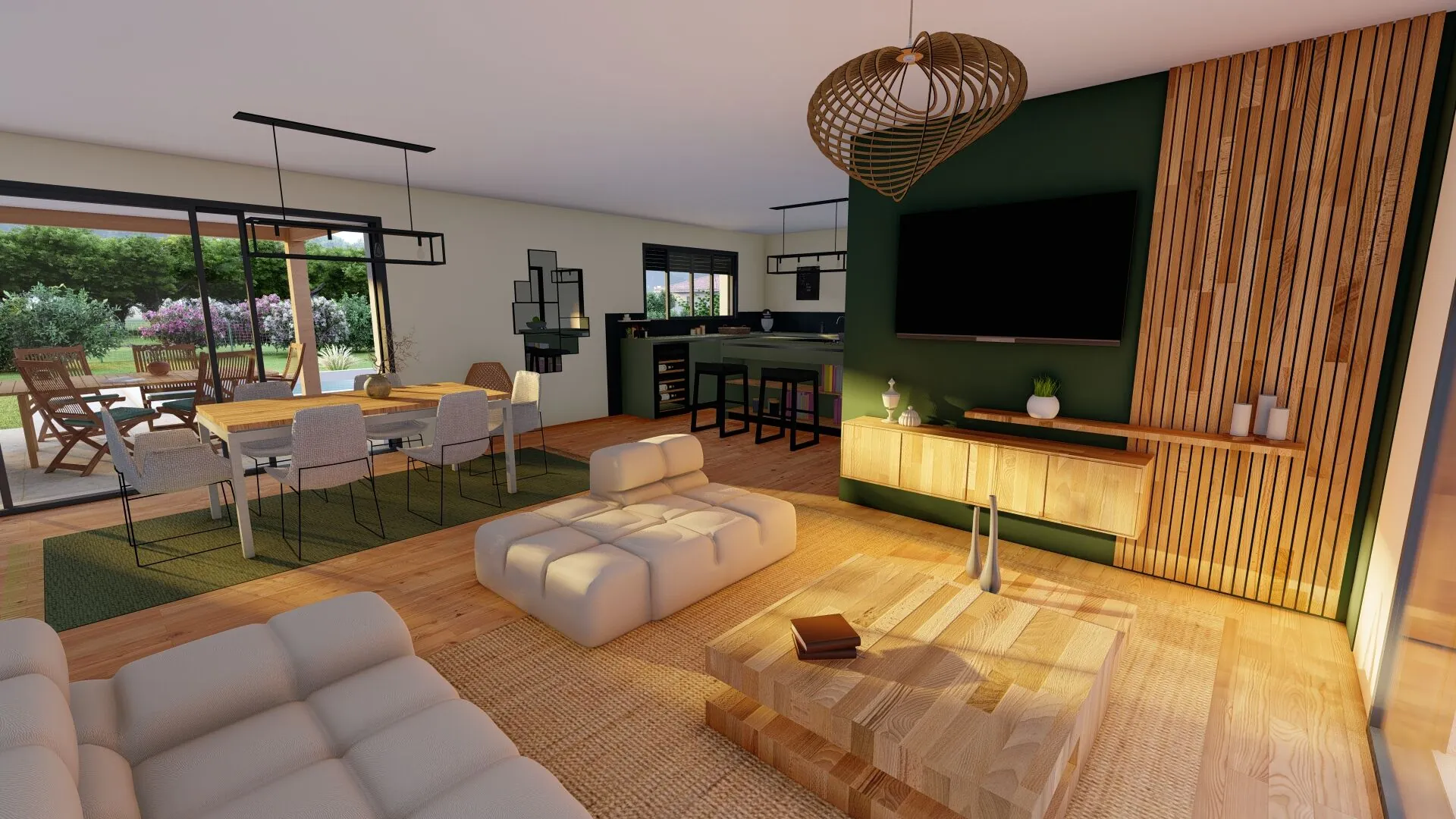 Maisons d’en France - Maison neuve à Benquet avec garage et terrain constructible 