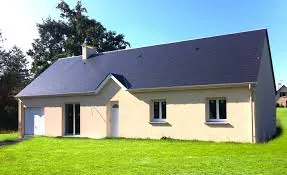 Maison neuve de plain-pied à Tôtes, 3 chambres, jardin ensoleillé