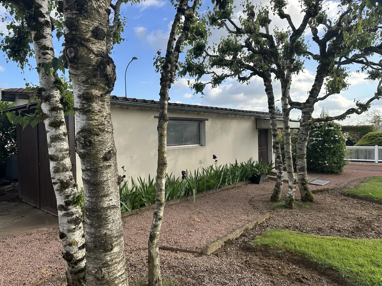 Spacieuse maison avec sous-sol complet et terrain arboré à Semur-en-Brionnais 