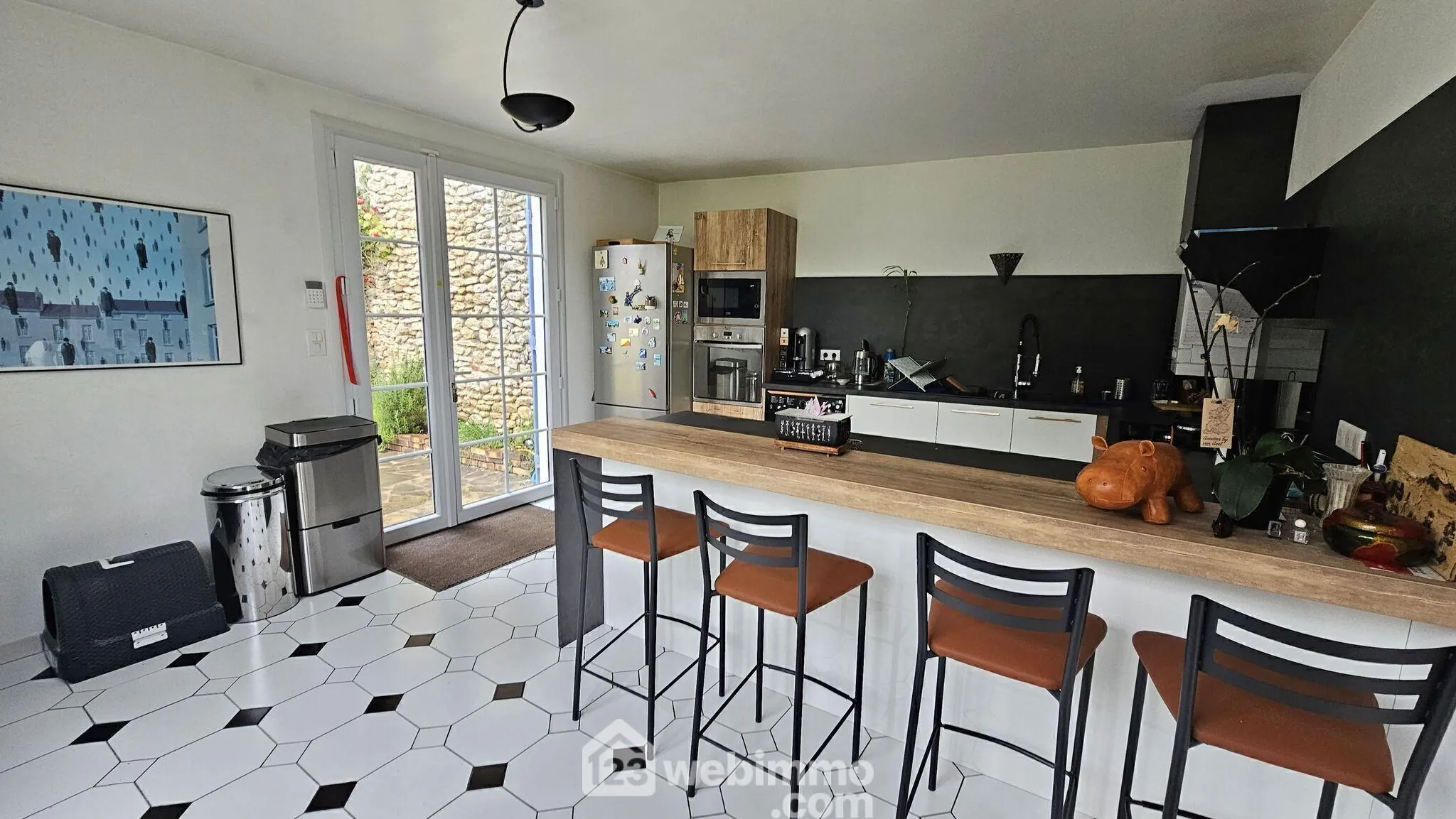 Maison rénovée de 106 m² avec jardin et dépendance à Gironville-sur-Essonne 