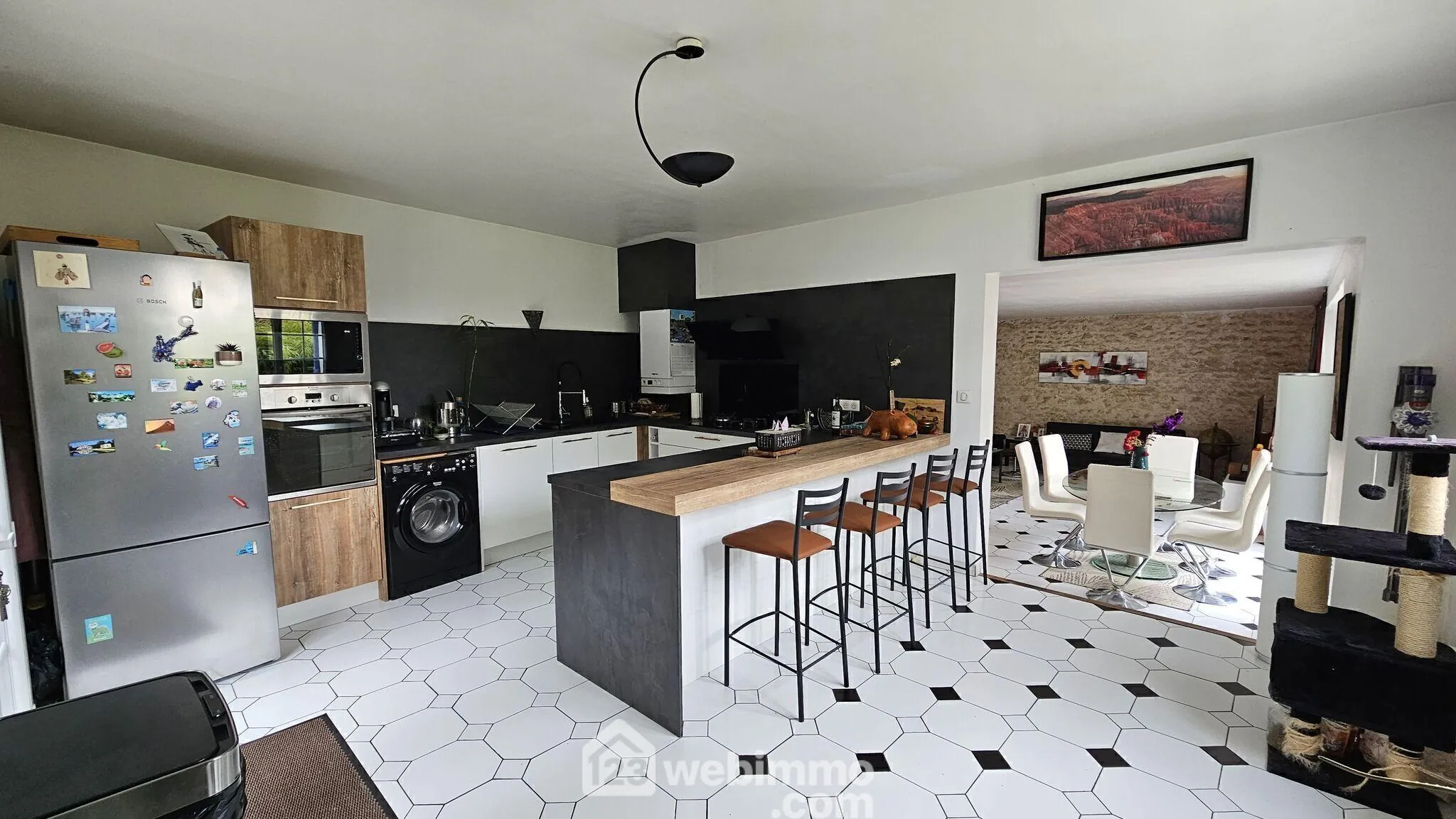 Maison rénovée de 106 m² avec jardin et dépendance à Gironville-sur-Essonne 