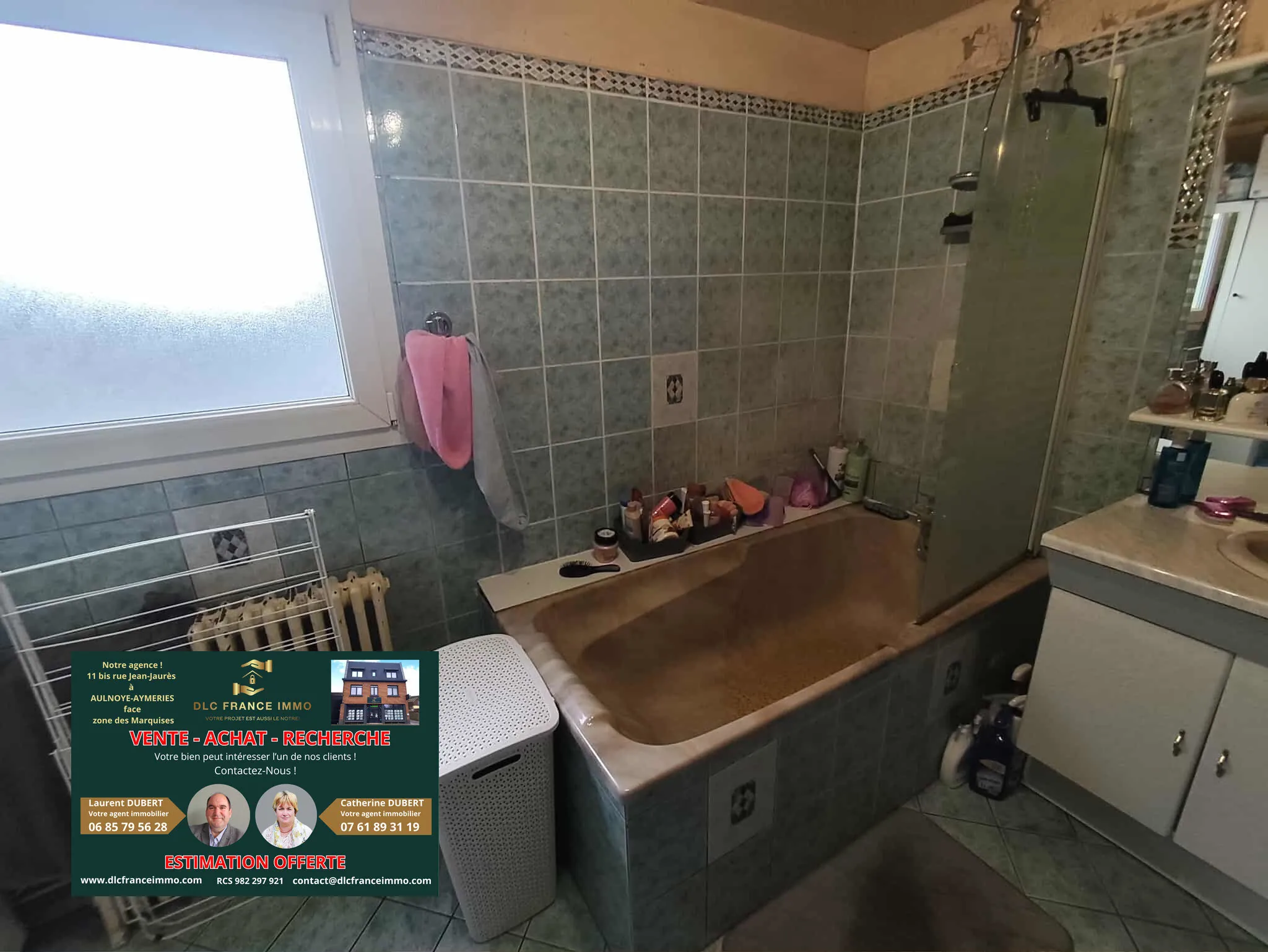 Maison à rafraîchir de 90 m² avec jardin et stationnement à Aulnoye-Aymeries 