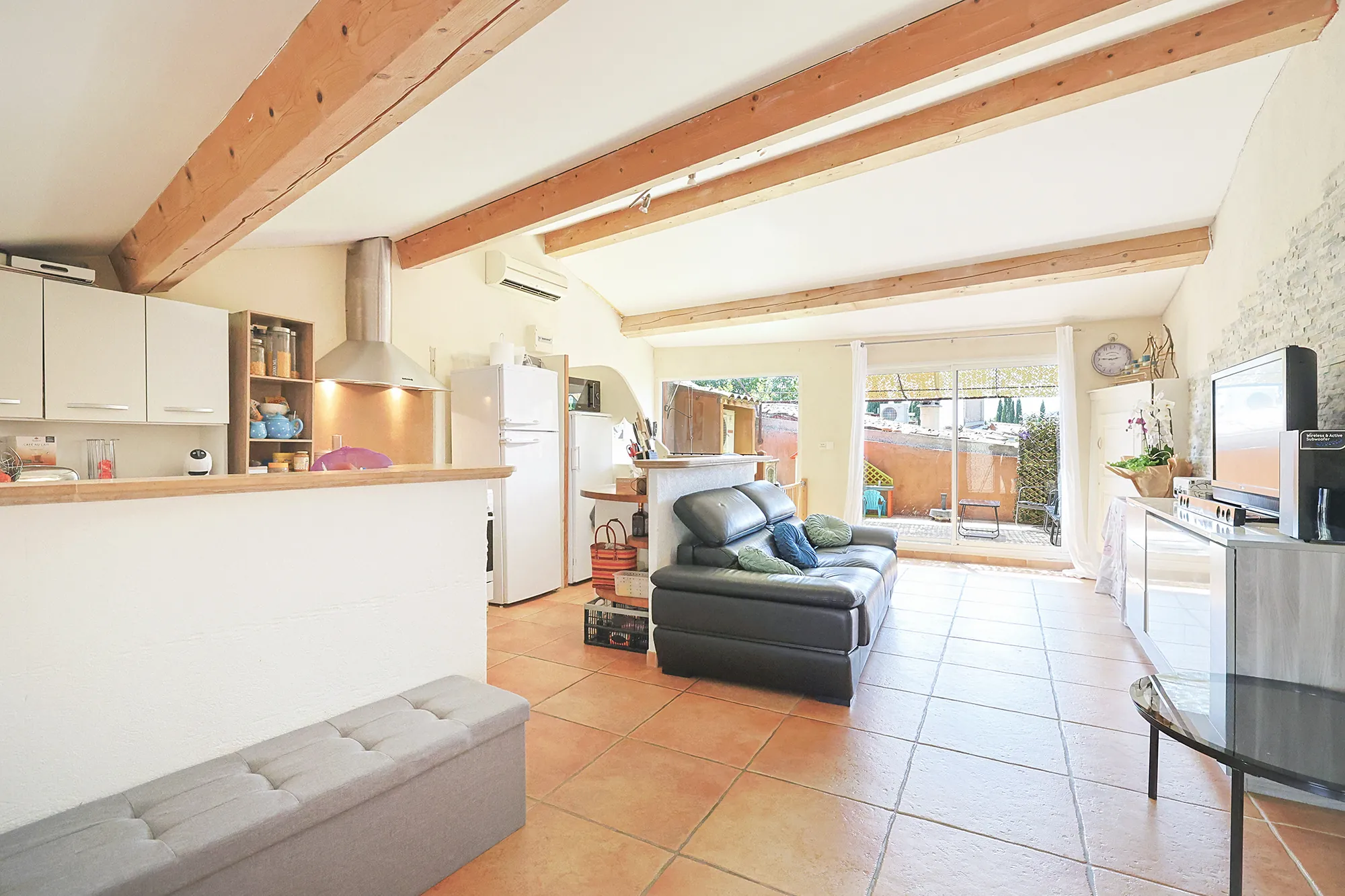 Maison de village de 115m² avec terrasse tropézienne à Puget-Ville