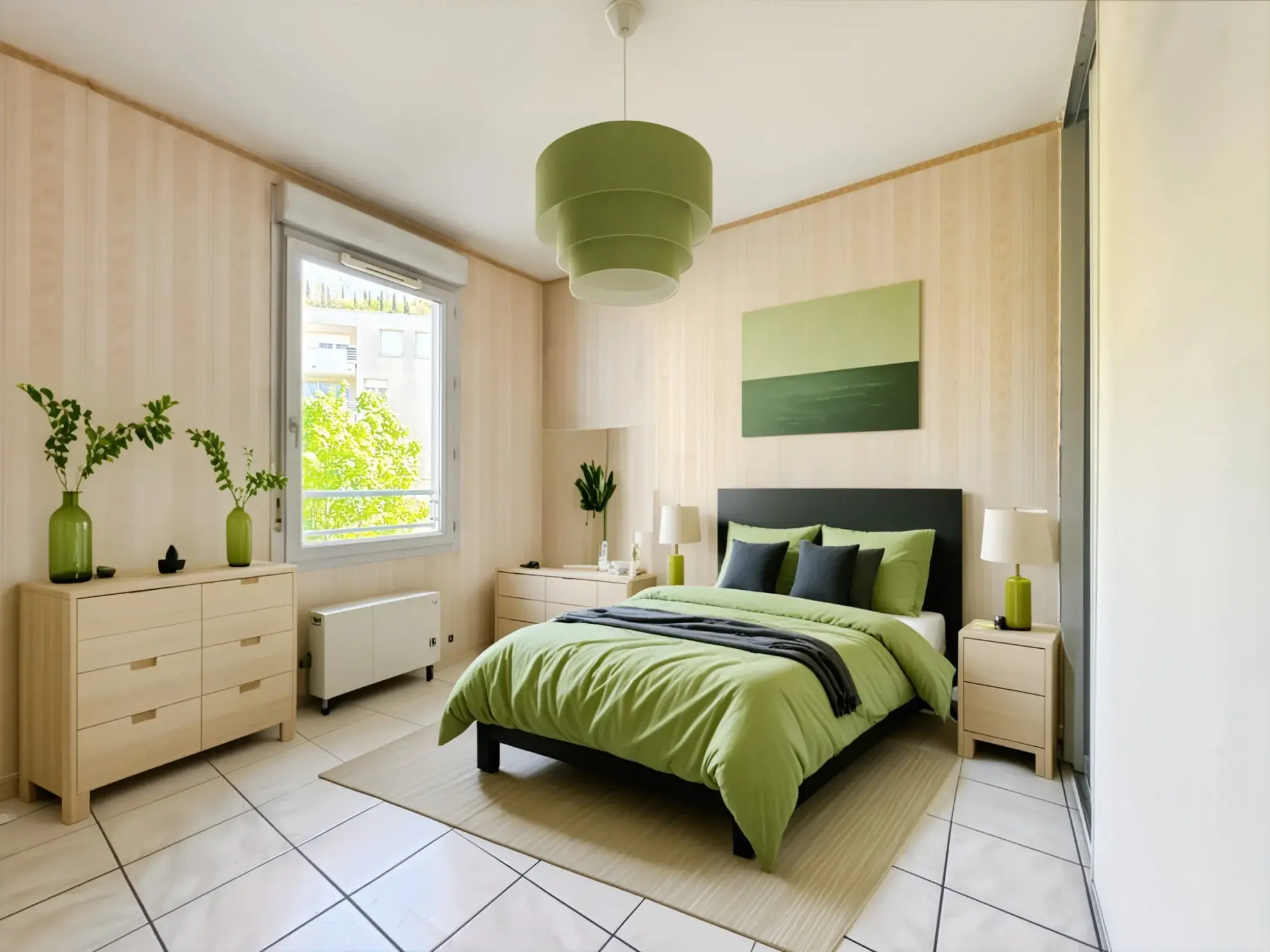 Appartement T4 lumineux de 87m² avec balcon à Gorge de Loup, Lyon 