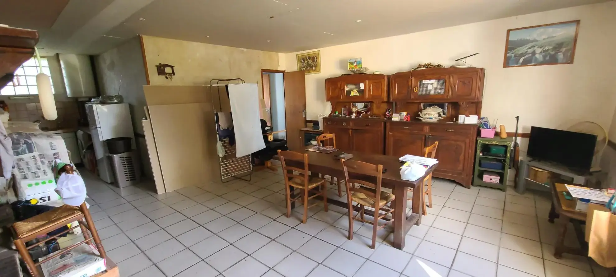 Maison ferme commingeoise à rénover à Villeneuve-Lecussan (31580) - Terrain et potentiel 