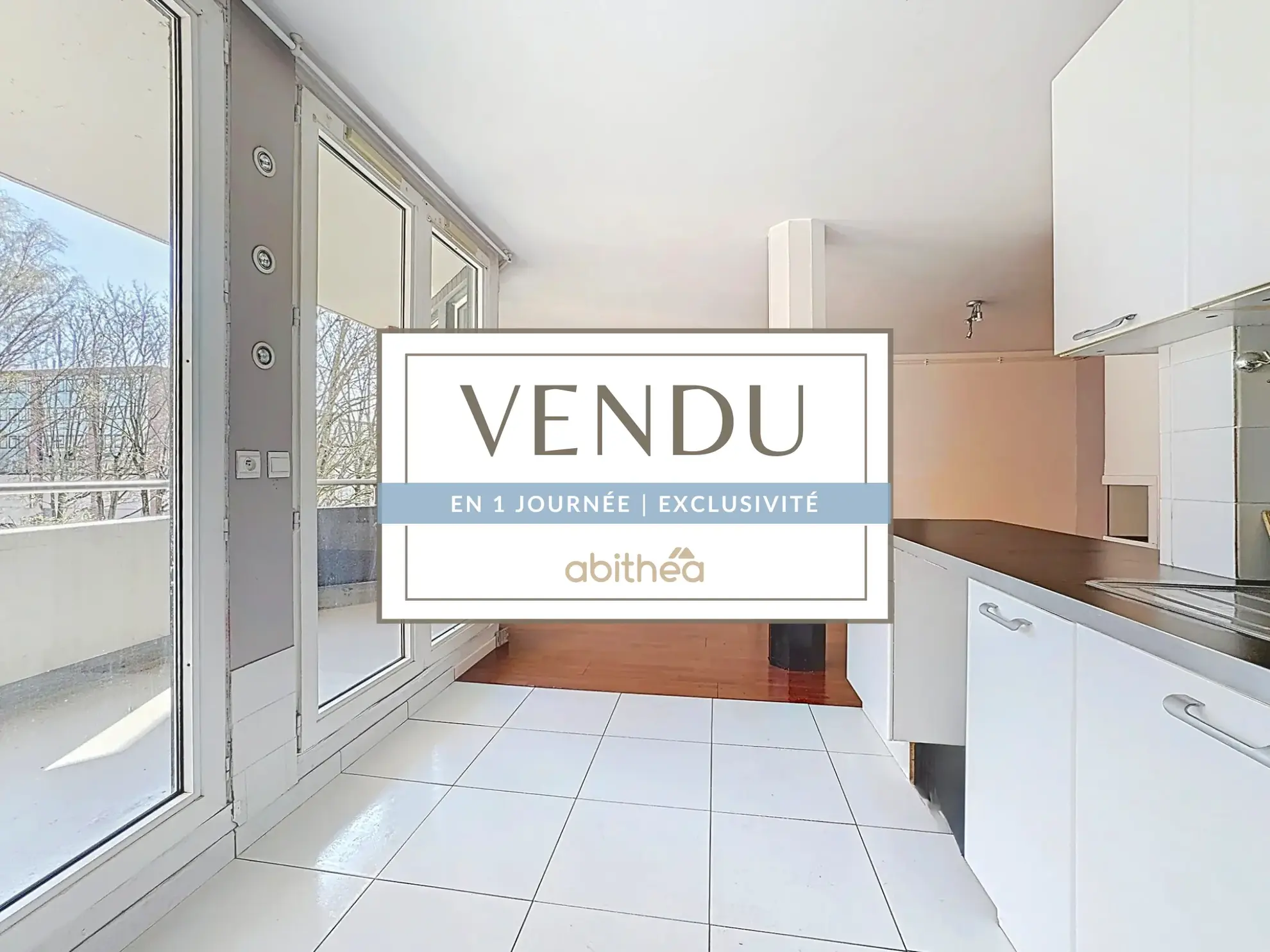 Appartement 3 pièces de 60 m² avec balcon à Villeneuve d'Ascq, idéalement situé