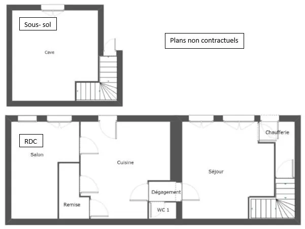 Achat maison en pierre avec jardin et dépendances à Saint Nicolas du Pélem 