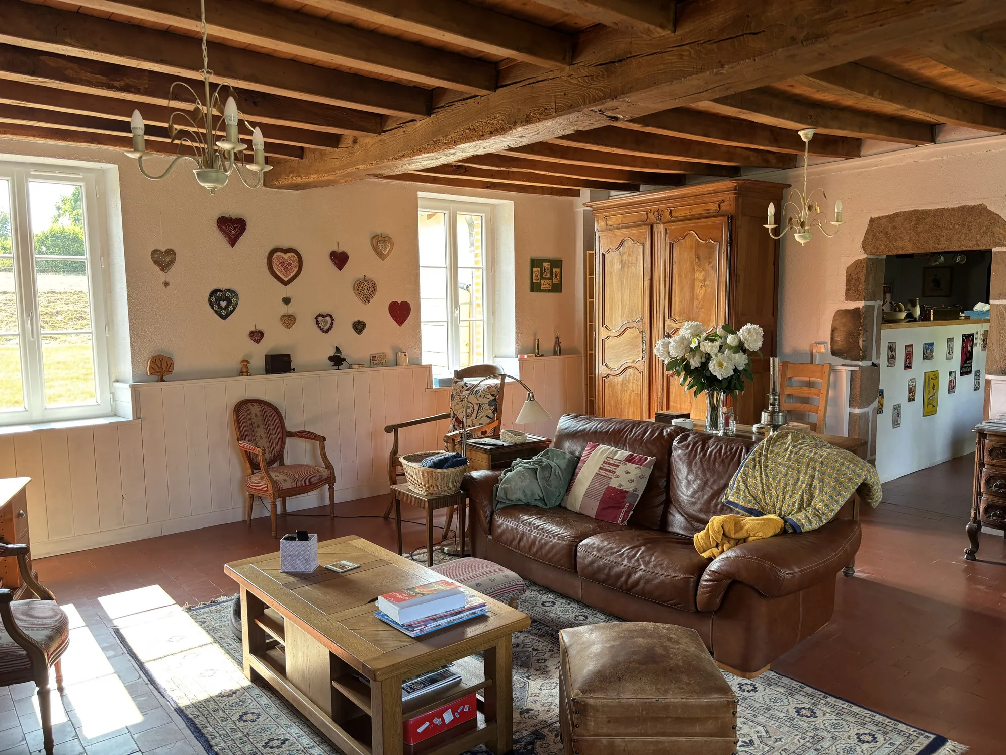 Belle maison indépendante avec grand terrain près d'Ygrande, en pleine nature 