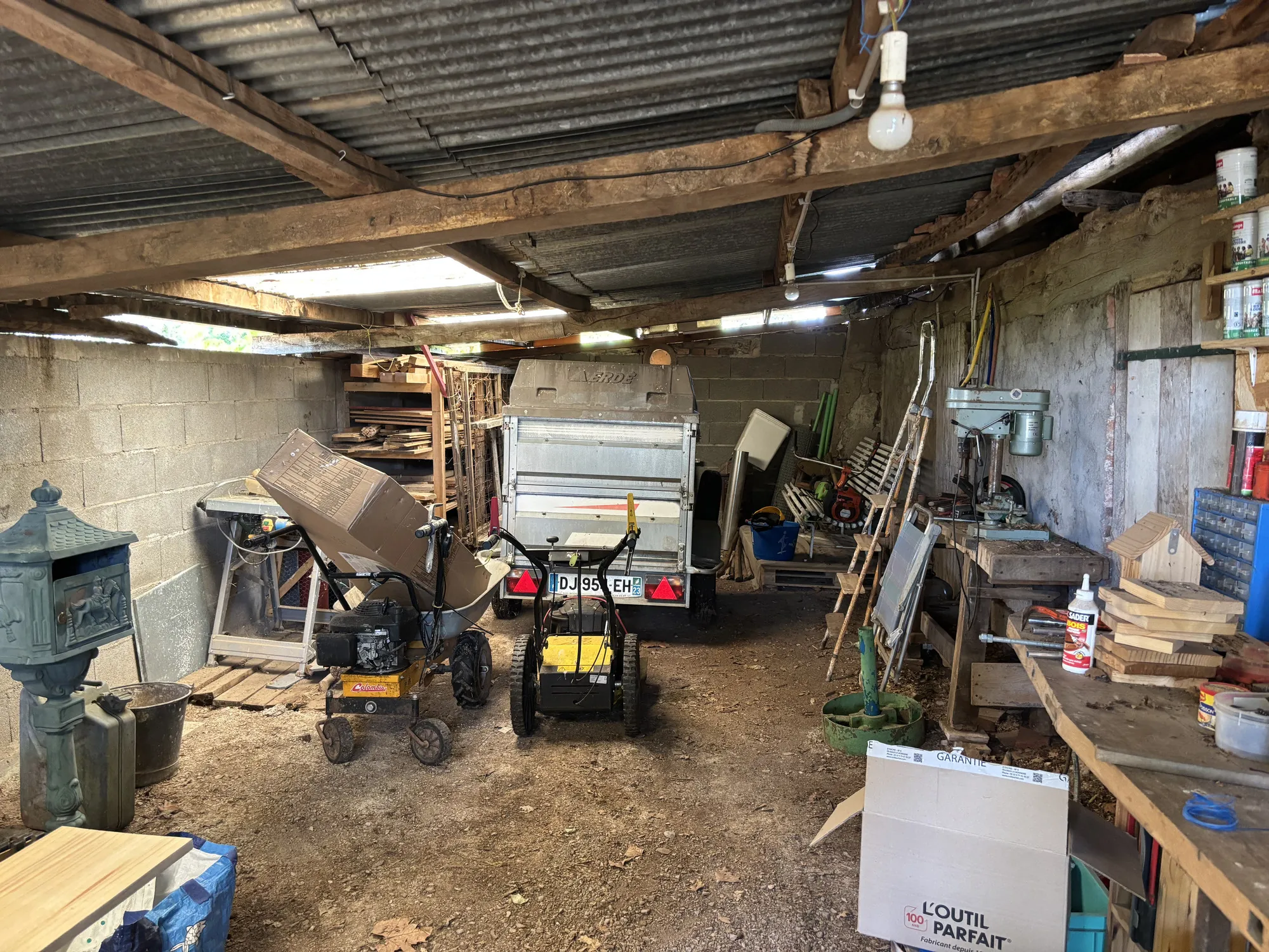 Belle maison indépendante avec grand terrain près d'Ygrande, en pleine nature 